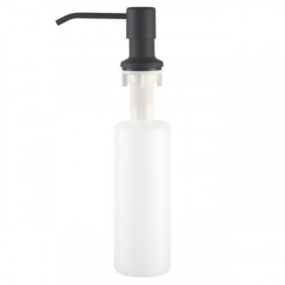 Врезной дозатор для жидкого мыла I-TECH, черный