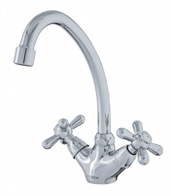 Смеситель для кухни I-TECH, LACERTA 41, двухвентильный, шпилька