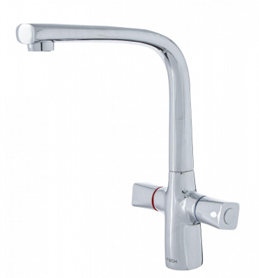 Смеситель для кухни I-TECH, VELA 40, двухвентильный, гайка