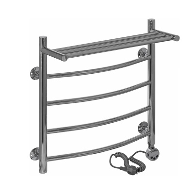 Полотенцесушитель лесенка М-1 60х50 G1", электрический, с полкой