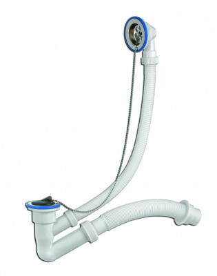 Сифон "Элит" для ванн с нерж чашками (Ø40/50)